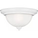 Geary 1 Light 10.5 inch White Flush Mount Ceiling Light