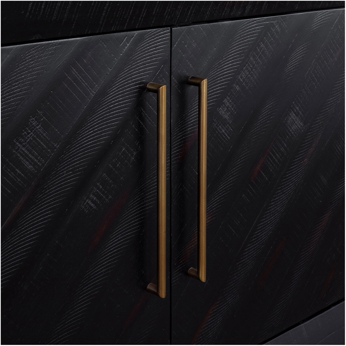 Sicily 80 X 20 inch Black Sideboard