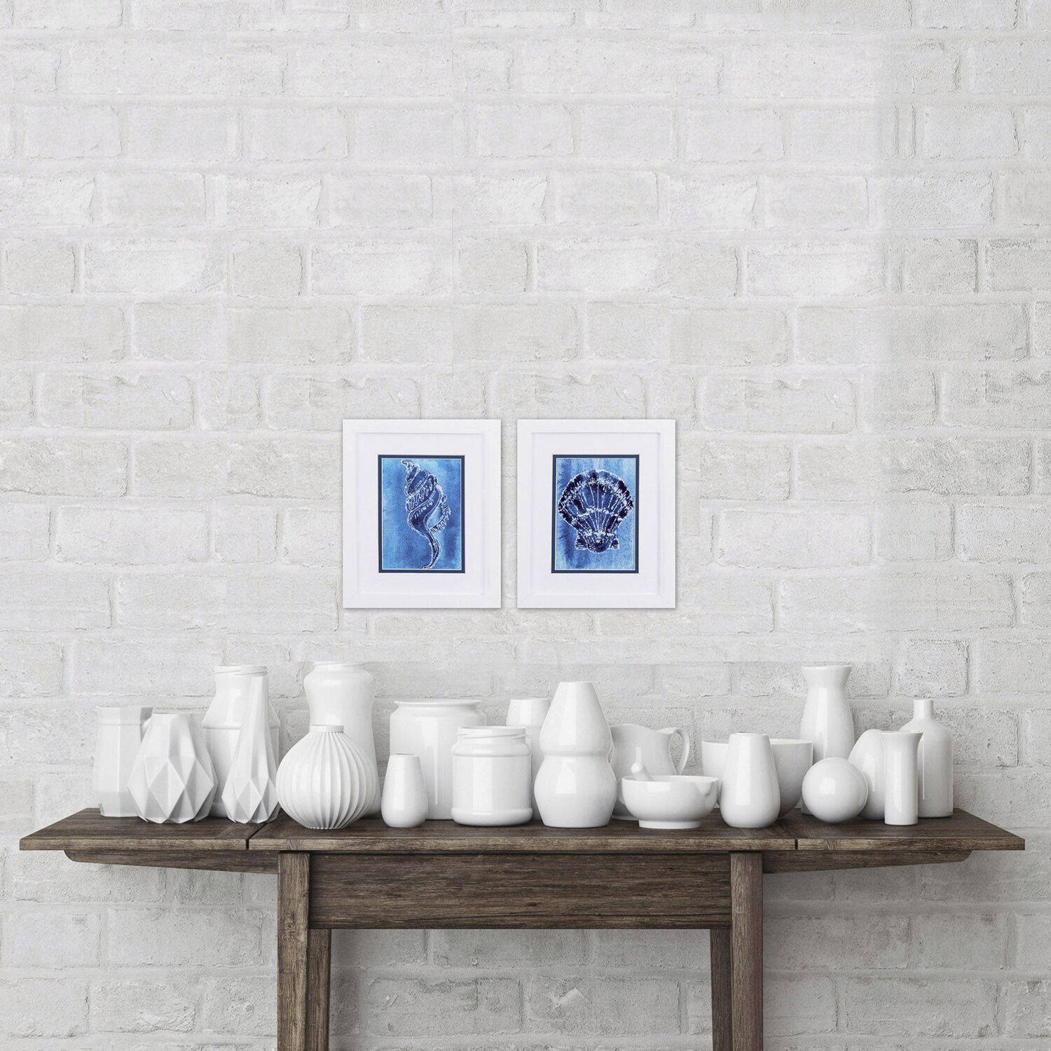 Waterside Blue Framed Art, Propac
