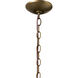 Homestead Dame 3 Light 13 inch Character Bronze Pendant Ceiling Light, Dame