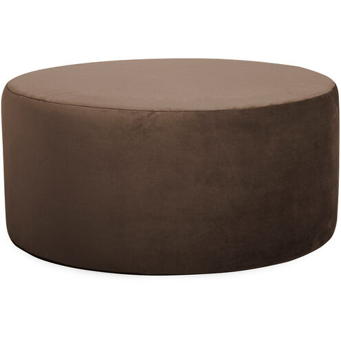Bella 18 inch Deep Chocolate Brown Ottoman