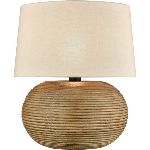 Terran 22 inch 100.00 watt Natural Outdoor Table Lamp