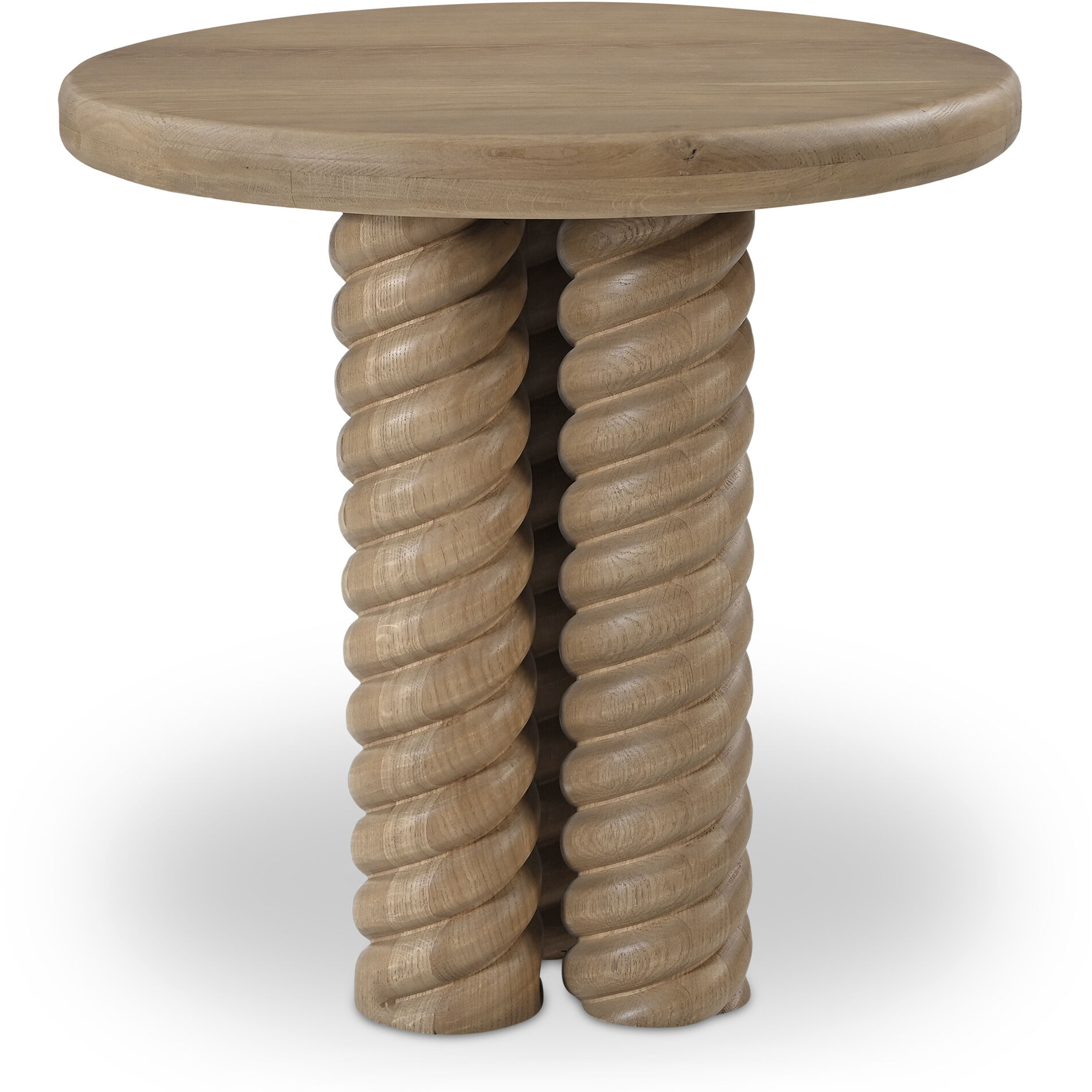 Treccia 22 X 22 inch Natural Side Table