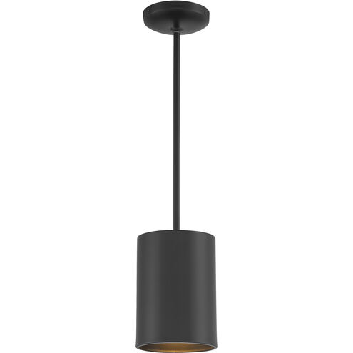 Pilson XL LED 6 inch Matte Black Pendant Ceiling Light