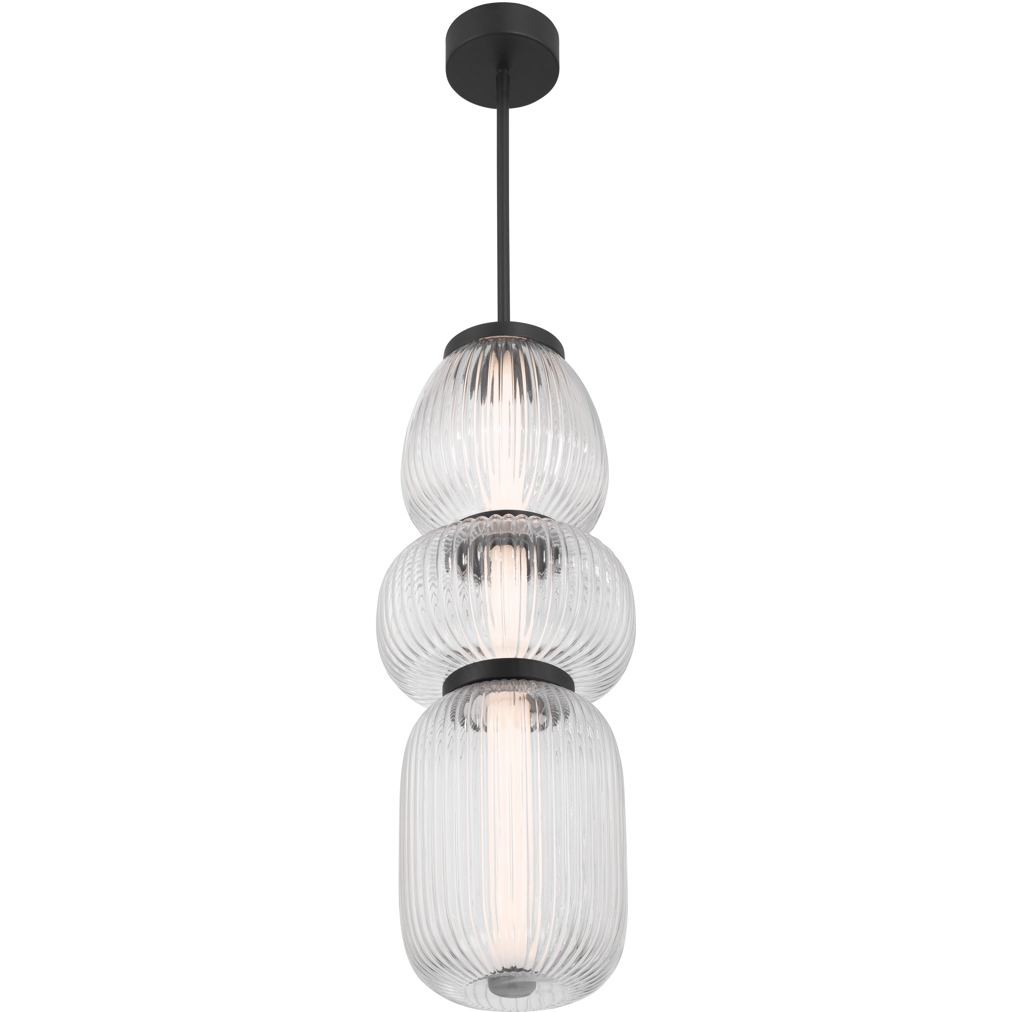 Cordel LED 9.5 inch Dark Matte Black Mini Pendant Ceiling Light