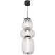 Cordel LED 9.5 inch Dark Matte Black Mini Pendant Ceiling Light