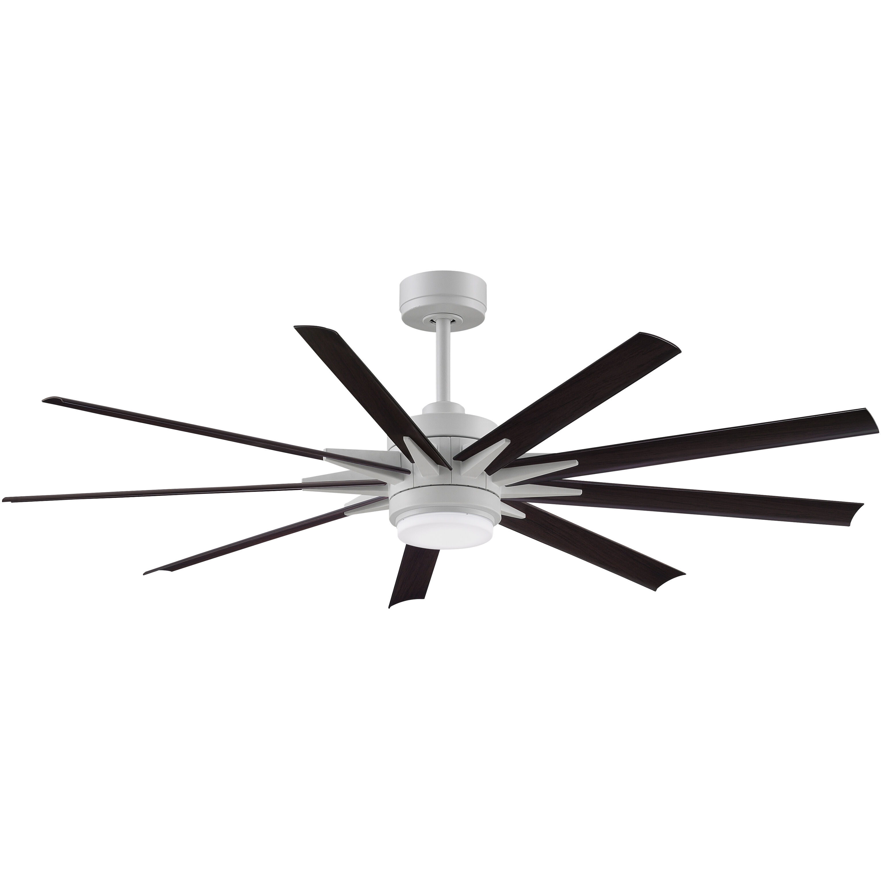 Odyn Custom 8.27 inch Matte White Fan Motor Only, Blades Sold Separately