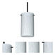 Stilo 7 LED Black Stem Pendant Ceiling Light