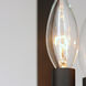 Provident 3 Light 10 inch Black Chandelier Ceiling Light