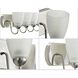Gather 5 Light 36 inch Brushed Nickel Bath Vanity Wall Light