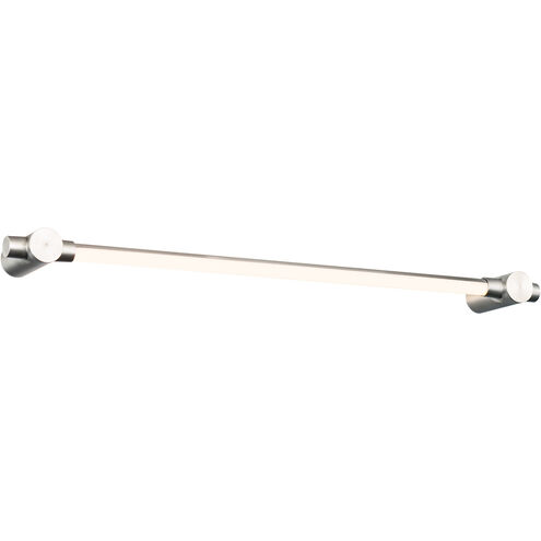 Cadence LED 27 inch Brushed Nickel Bath Vanity & Wall Light in 27in.