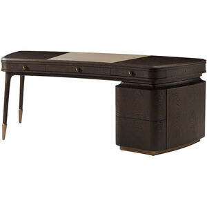 Steve Leung 78.75 X 34.5 inch Pedestal Desk