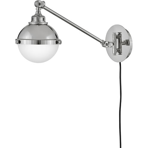 Fletcher 1 Light 7 inch Polished Nickel Indoor Wall Sconce Wall Light