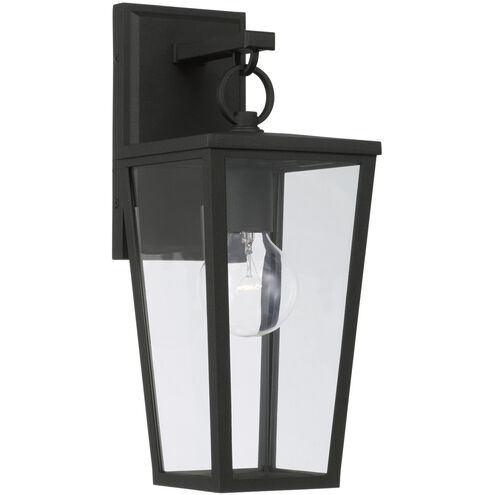 Elliott 1 Light 15.5 inch Black Outdoor Wall Lantern