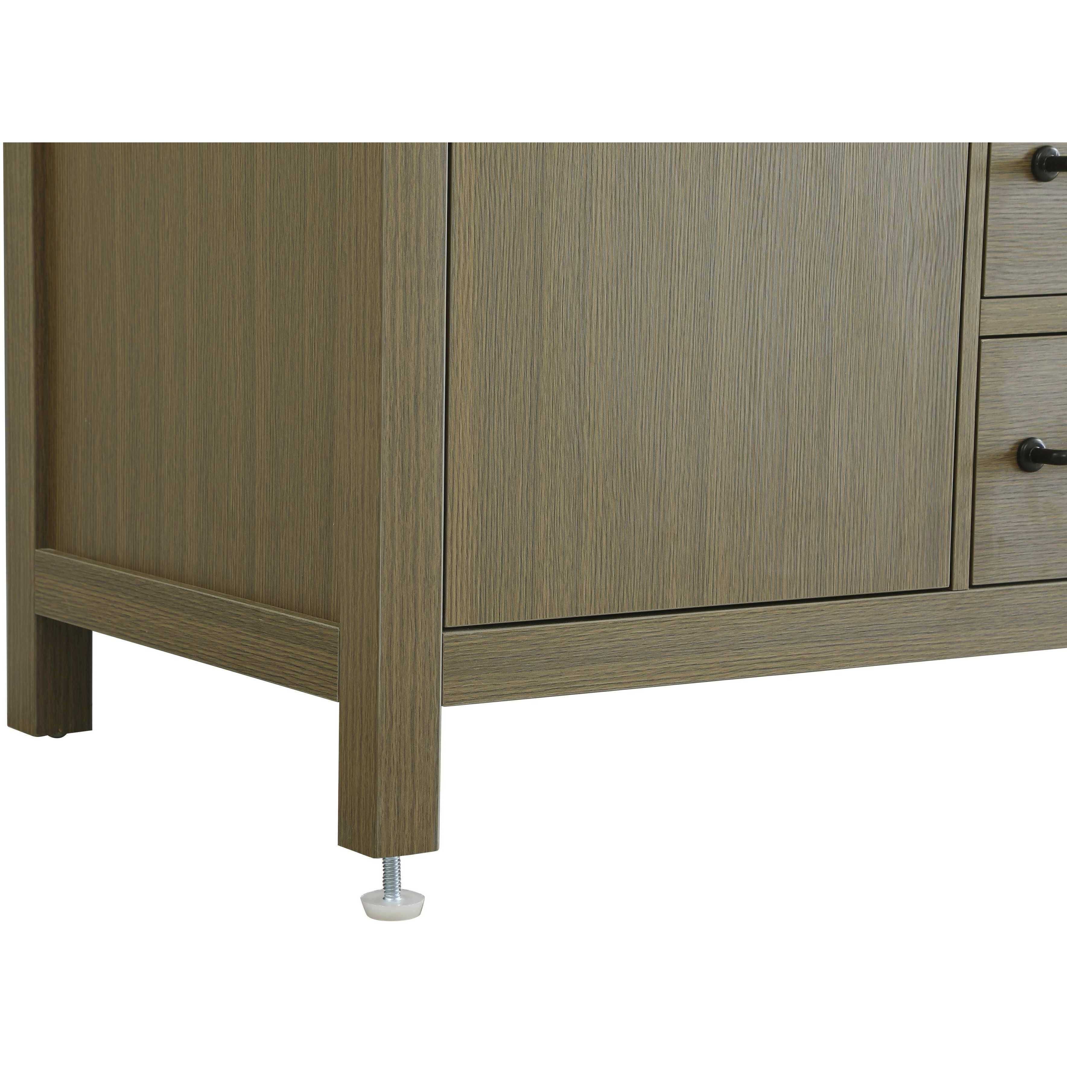 Nathan 54 X 34 inch Chestnut Brown Bathroom Vanity Cabinet