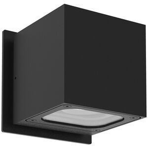 Stato 4 inch Black Exterior Wall Sconce 