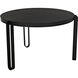 Marcellus 49 X 49 inch Matte Black Dining Table