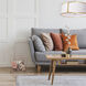 Notched Drum 4 Light 24 inch Gold with White Pendant Ceiling Light