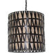 Crestview 16 inch Pendant Ceiling Light