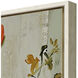 Spring Soiree Orange and Beige and Blue and Yellow Canvas