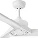 Sculpt 60 inch Matte White Fan
