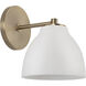 Mazia 1 Light 6.5 inch Burnished Brass Wall Sconce Wall Light