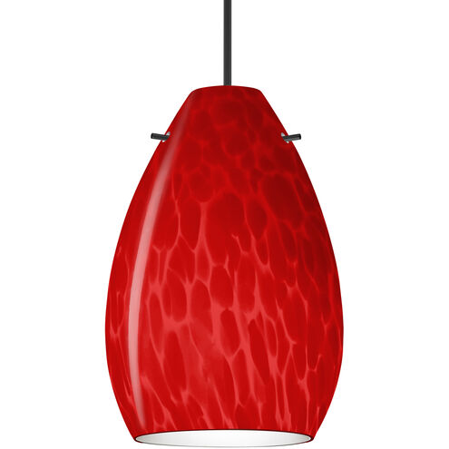 Pera 6 LED Black Cord Pendant Ceiling Light