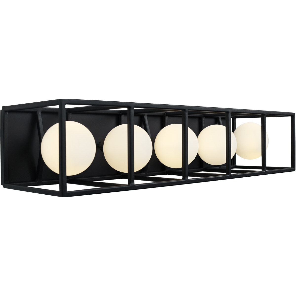 Plaza LED 23.63 inch Carbon and Havana Gold Bath Vanity Wall Light