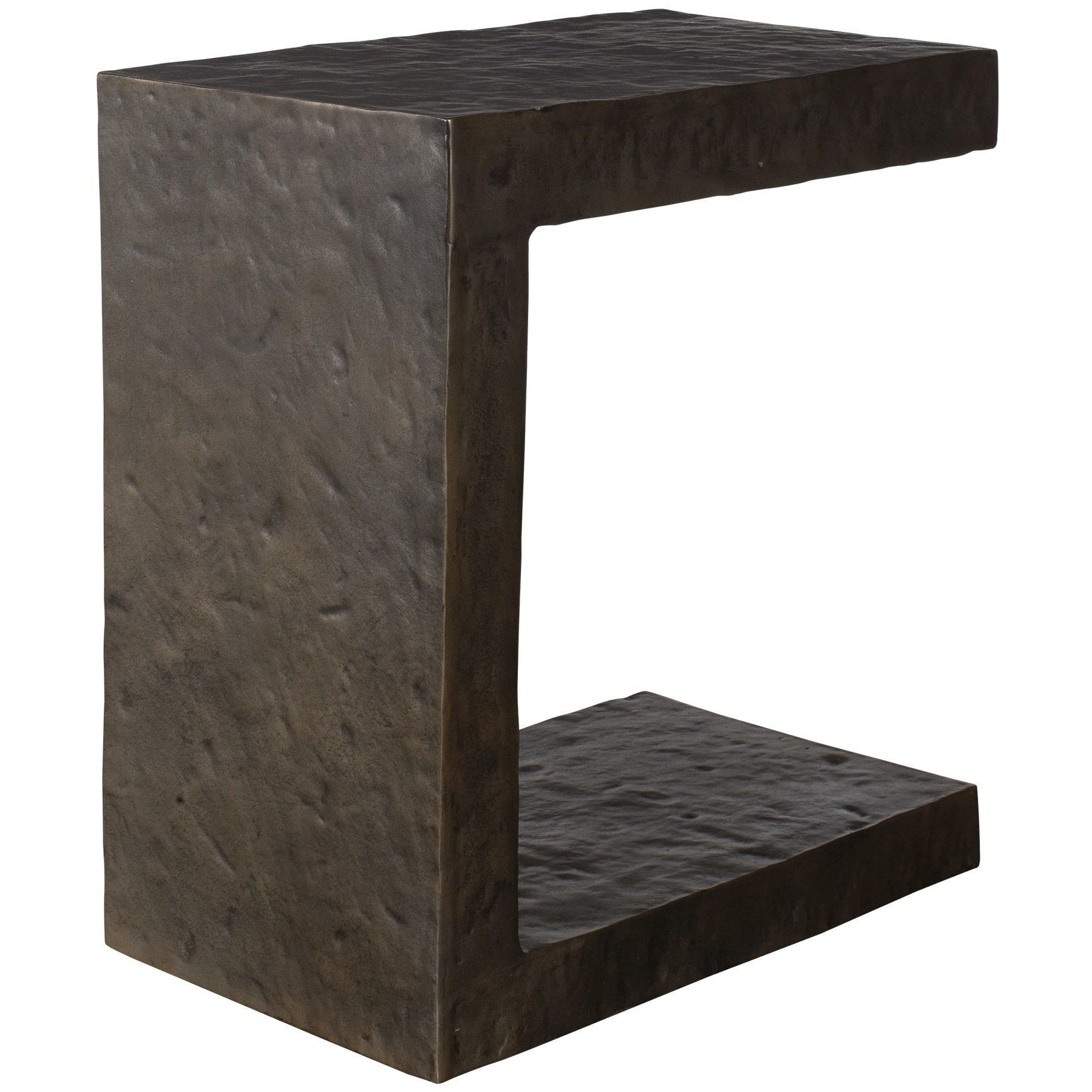 Obra 22 X 20 inch Dark Bronze Outdoor Side Table