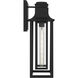 Garner 1 Light 20.25 inch Matte Black Outdoor Wall Lantern