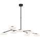 Champalimaud Brindille LED 61.25 inch Gun Metal Linear Chandelier Ceiling Light, XL