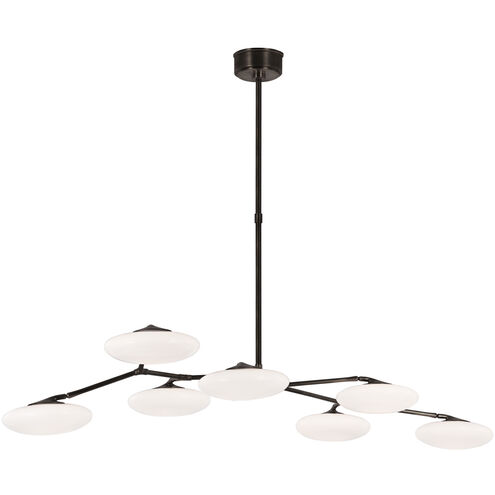 Champalimaud Brindille LED 61.25 inch Gun Metal Linear Chandelier Ceiling Light, XL