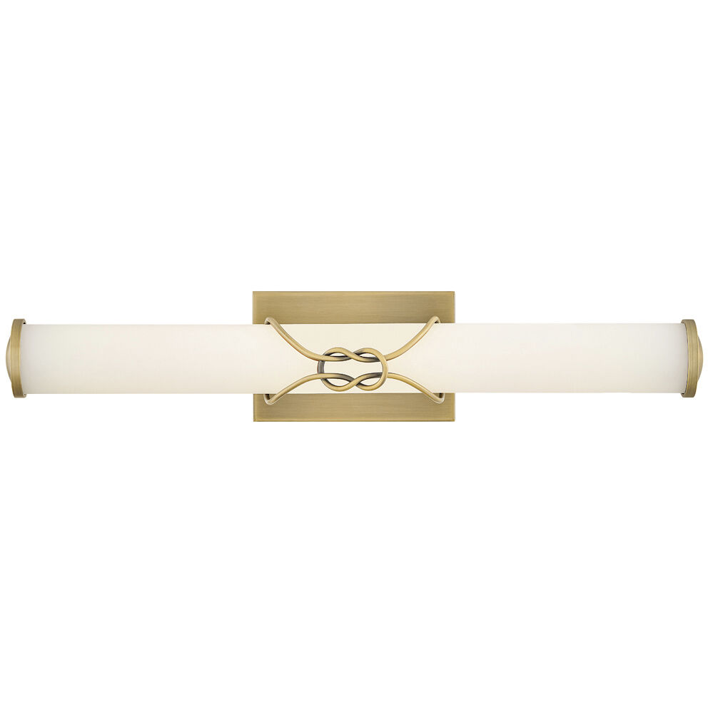 Kitts LED 23.5 inch Lacquered Brass Bath Light Wall Light
