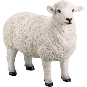 Dolly Sheep White Statue
