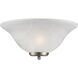 Ballerina 1 Light 16 inch Brushed Nickel Wall Sconce Wall Light
