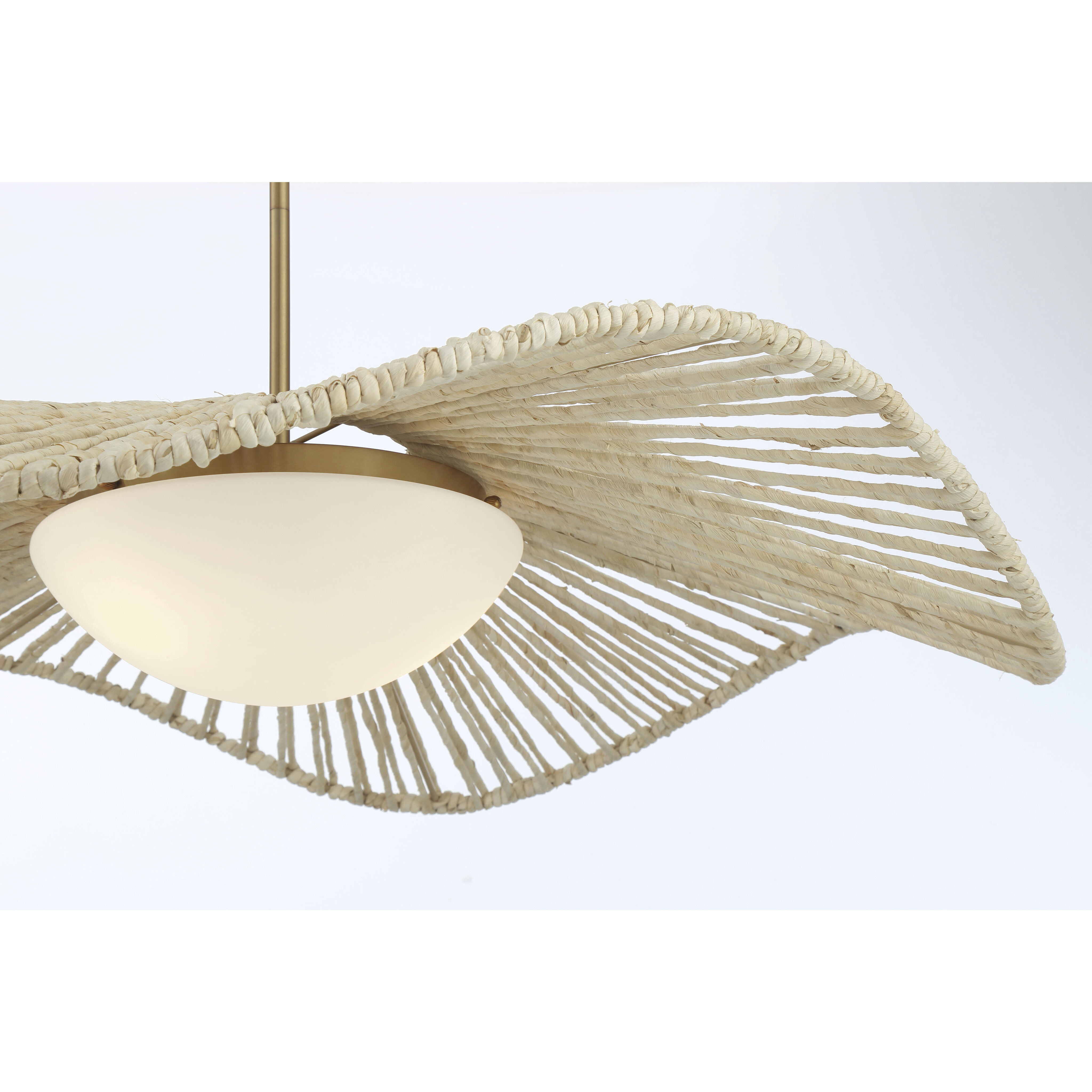 Longfield 2 Light 36 inch Legacy Brass Pendant Ceiling Light