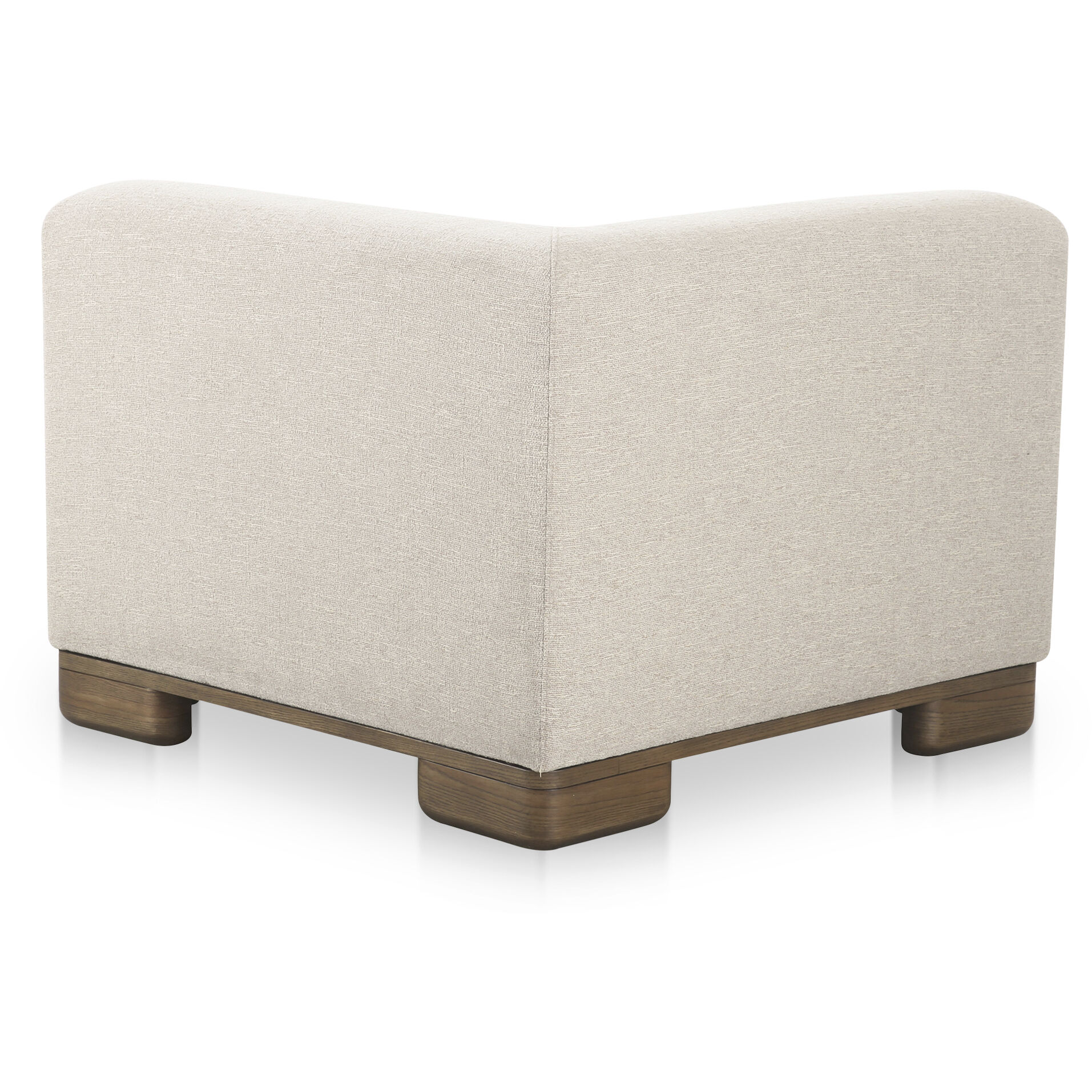 June Beige Corner Chair