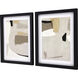 Yukon Beige and Black and Brown and Sepia Framed Art
