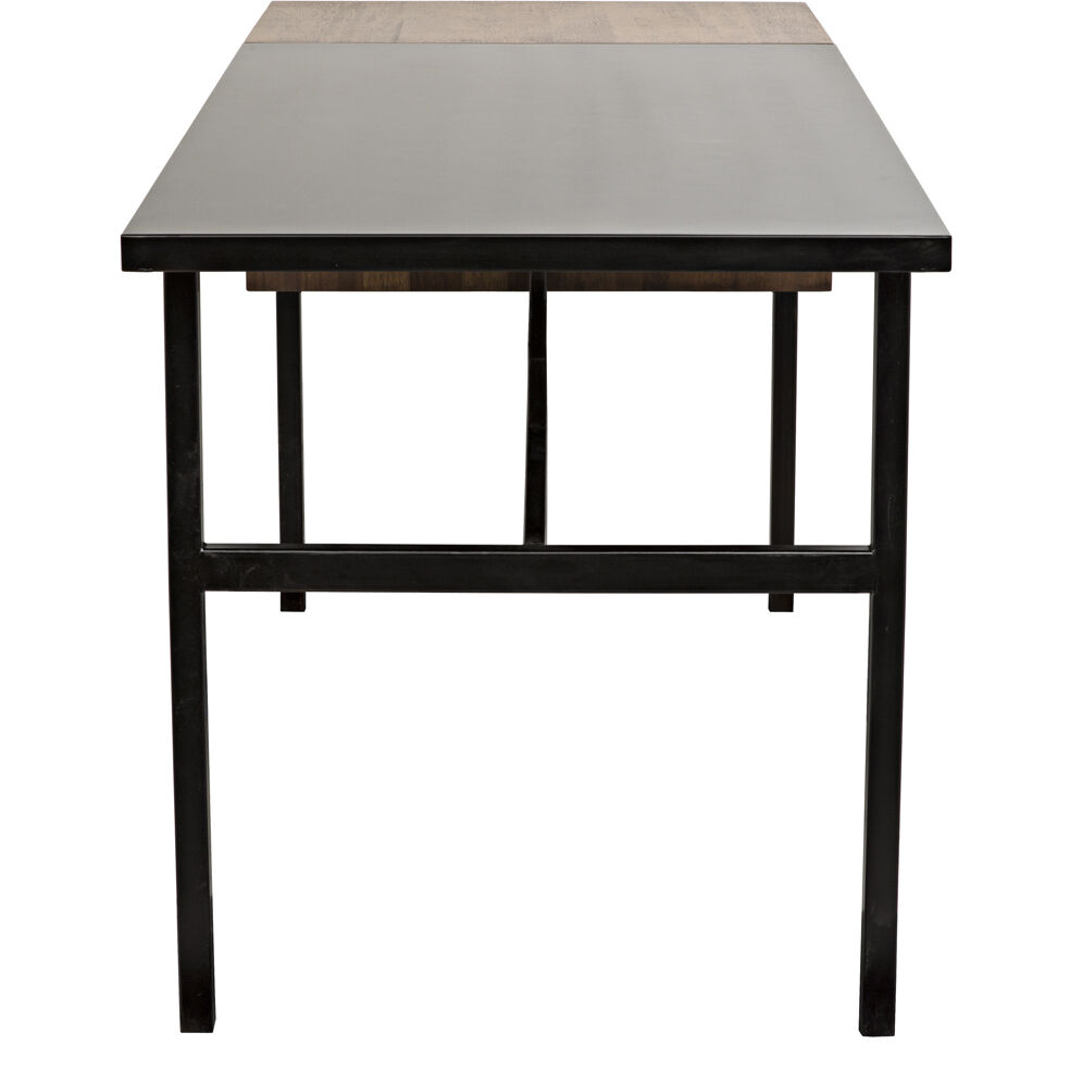 Algeron 66 X 28 inch Matte Black Desk