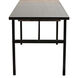 Algeron 66 X 28 inch Matte Black Desk