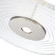 Luminwood 1 Light 24 inch Polished Nickel Pendant Ceiling Light