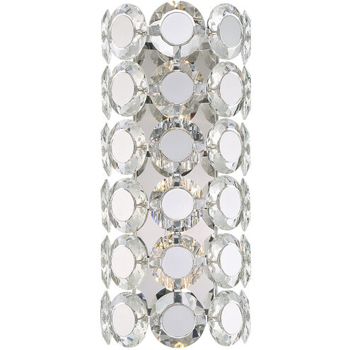 Perrene Wall Sconce Wall Light in Chrome