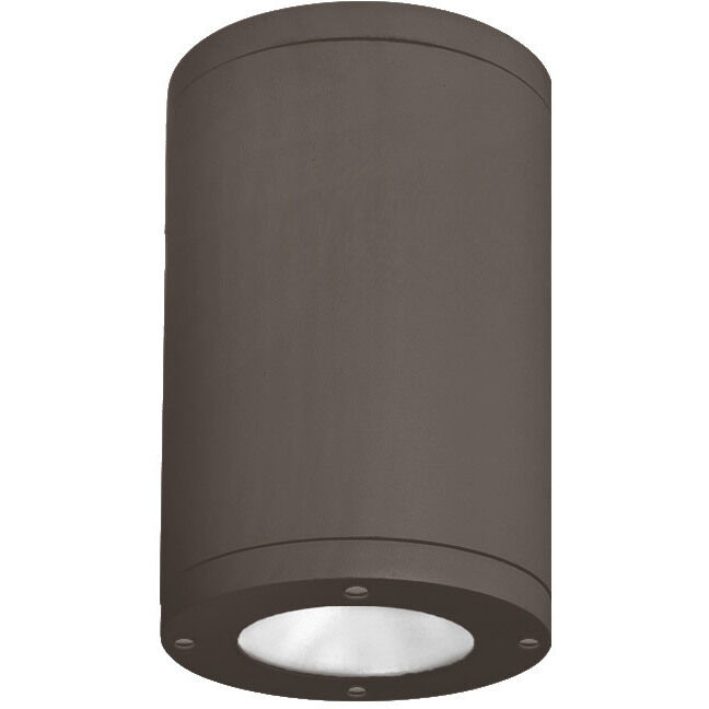 Tube Arch LED 4.88 inch Bronze Outdoor Flush in Spot, 90, 2700K