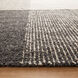 Kali 130 X 94 inch Black/White Rug in 8 x 11