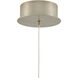 Lazio 1 Light 5.5 inch Silver Multi-Drop Pendant Ceiling Light