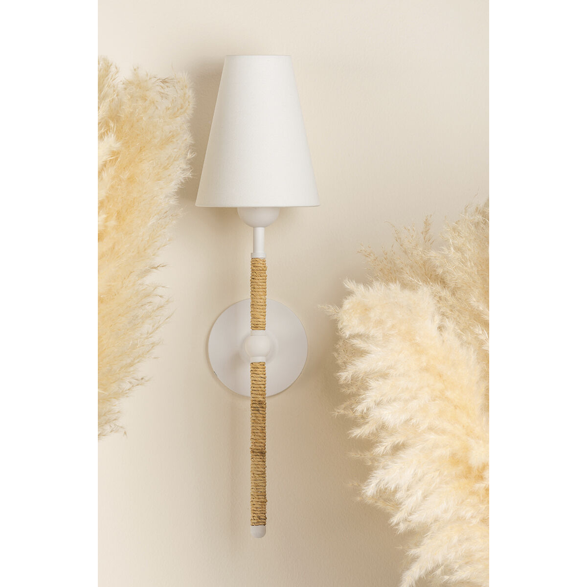 Mariana 1 Light 6 inch Textured White Wall Sconce Wall Light