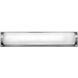 Acclaim LED 16 inch Brushed Nickel Vanity Light Wall Light, Vertical