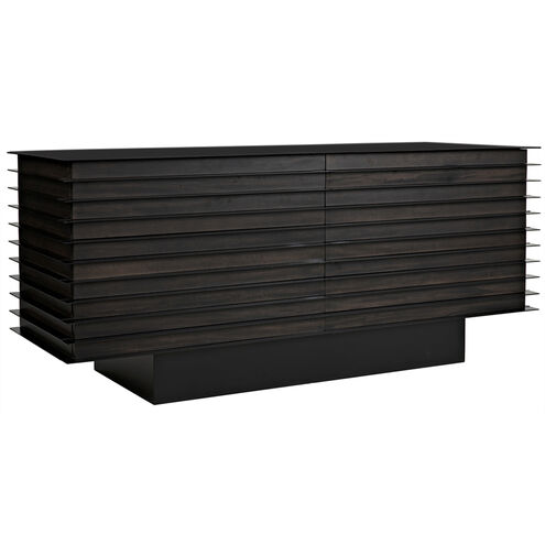 Elevation 68 X 22 inch Ebony Walnut Sideboard