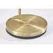 Ronan 78 inch 4.00 watt Antique Brass Arc Floor Lamp Portable Light, with Smart Switch
