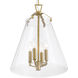 Voss 4 Light 15.25 inch Luxe Gold Pendant Ceiling Light